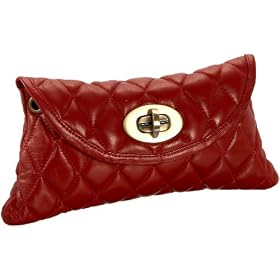 Carla Mancini Quilted Small Clutch