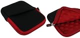 rooCASE Super Bubble Neoprene (Red / Black) Sleeve Case for Panasonic Lumix ....