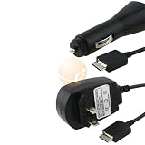 CAR+AC WALL CHARGER FOR SONY WALKMAN NWZ MP3 PLAYER