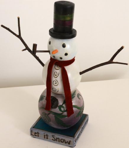 Sticks Furniture - Wood Holiday Snowman SNO001 (Let it Snow)