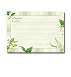 CR Gibson Potted Herbs 5" x 7" Recipe Cards (Pack of 6)