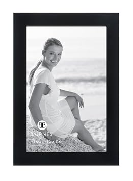 Burnes of Boston 53094610 Onyx Metal 4-Inch by 6-Inch