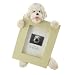 Bichon Frise Dog 2.5 x 3.5-inch Handpainted Picture Frame