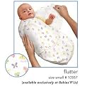 SwaddleMe Neugeborenes/Baumwolle/Schmetterlinge - Ganzk&ouml;rper-Pucksack ist ideal bei Schreibabys. Small, BP2FP