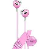 ILUV IEP311PNK HI-FI IN-EAR CONTROL (PINK)-ILVIEP311P