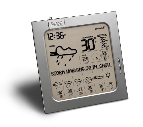 Bushnell 950007 WeatherFX 7 Day Weather Forecaster