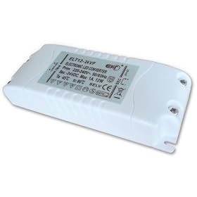 12Watt Driver de LED de sortie, 230Volt - 24Volt DC. RESEAU DE LED transformateur de puissanced'alimentation