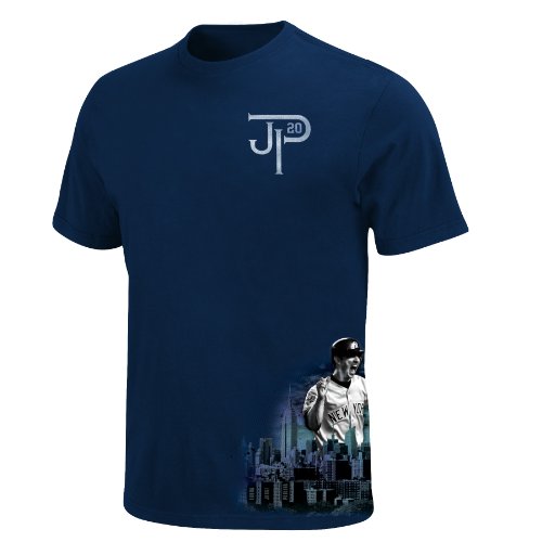MLB Youth New York Yankees Jorge Posada Signature Series Tee (Athletic Navy, Medium)