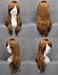 Hetalia Hungary Elizaveta Long Brown Cosplay Wig