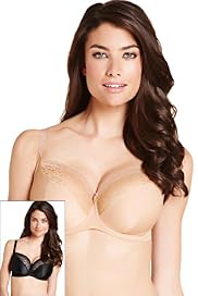 2 Pack Rose Lace Underwired DD-G Bras