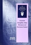 Corporate Intangibles, Value Relevance and Disclosure Content