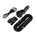 Advent Basics™ Portable Car Bluetooth Receiver Wireless Handsfree kit with Multi Phones Connections and Voice Command In-Car Speaker || Safe & legal | No installation || - Black RS.999.00