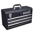 KR Tools TACTIX 321102 20-1/2-Inch Three Drawer Steel Portable Tool Chest