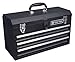 Tactix 321102 3 Drawer Steel Portable Tool Box, 52cm