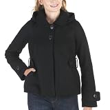 Mossimo® Black: Hooded Jacket - Black