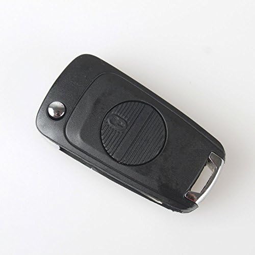 Amautolucky 2 Buttons Replacement Remote Key FOB Case With Uncut Blade For Nissan Almera X-Trail Primera