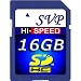 SVP 16GB High Capacity Secure Digital Card for SVP Xthinn-706 Cameras