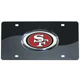 NFL San Francisco 49ers Acrylic License Plate