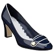 Women's Merona&reg; Collection Clarissa Spectator Pumps - Navy Patent