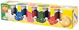 SES 00317 - Plakatfarbe Glitzer  6 Farben je 50 ml