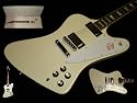 Gibson Firebird Studio Electric Guitar PLANS - Full Scale - How to Build