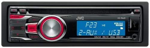 JVC KD-R423 USB/CD Receiver mit Dual-Aux (Bluetooth, USB 2.0)