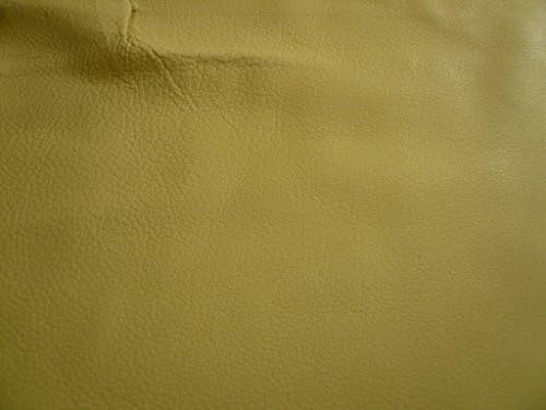 Ortu leather - Lambskin Leather Skin Hide Butter Yellow - 9 Sq.Ft