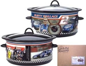Rival Crock Pot #2 Rusty Wallace 37601N-RW Limited Edition Nascar Slow Cooker & Bag