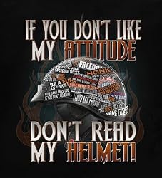 If you don't like my Attitude, Don't Read my Helmet