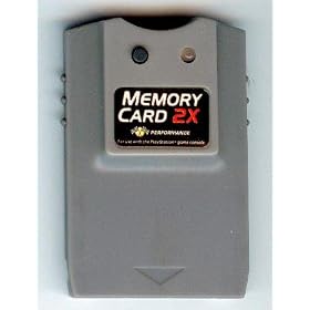 PlayStation 2 2X- 30 Block Memory Card (White)