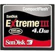SanDisk Extreme III 4 GB CompactFlash Memory Card SDCFX3-004G-A31