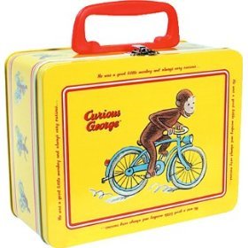 Childrens Toyshop  Toys : Curious George Tin Keepsake Box with Latch by Schylling