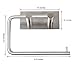 Leyden TM Self Adhesive SUS 304 Stainless Steel Toilet Paper Holder Bathroom Tissue Roll Hanger Wall Mount, Brushed Nickel Finish