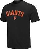 San Francisco Giants Black Bigger Series Sweep Wordmark T-Shirt