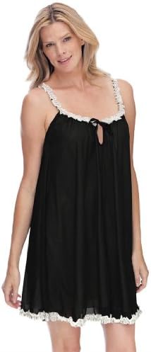 Amoureuse Women's Plus Size Tricot babydoll sleep gown