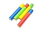 Prextex Mini Foam Water Gun Light Weight Soaker Cannon Shooter With Beach Ball , Pool Party Supplies, Favors, Gifts, Toys (4 Pack)