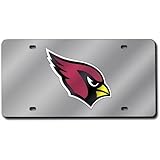 NFL Silver Laser Cut Auto Tag