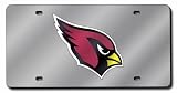 Arizona Cardinals License Plate Cover (Silver)