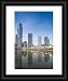 Boat Quay and the Singapore River with the Financial District behind - Framed Print 24x20 (61x51cm) by Robert Harding
