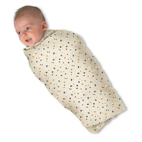 Summer Infant Swaddle Blanket (Mocha Dot)