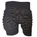 The Ski Protective padding provides protection for the bum, tail bone, and hips. The shorts do double duty in that they also insulate against snow when sitting. Made from Spendex and elastic. Padding is less than an inch thick so they should not be noticeable under loose fitting clothes. They also have a comfortable waist band. Sizes Small 28-32' Medium 34-36' Large 36-38' X-Large 39-40'