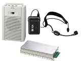 TOA 1822C-HTE Portable Audio System Includes WA-1822C Amplifier Headset Microphone and Receiver