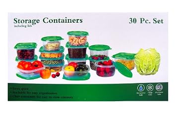30-Pc.Storage Containers Set