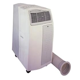 Sunpentown WA-1310E 13,000-BTU Portable Air Conditioner with UV Light, Ionizer, and Remote Control