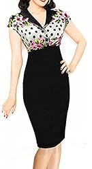 Cutout Sleeveless Cocktail Floral Print Bodycon Dress/Homecoming Dress/Party Dress/Wedding Dress 