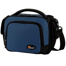 Lowepro Clips 120 Photo Shoulder Bag for Digital Camcorder (Arctic Blue)