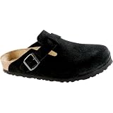 Birkenstock Boston Suede with Soft Footbed Slip-on Shoes by Birkenstock