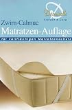 Zwirn - Calmuc Moltonauflage von Dormisette 80 x 200 cm