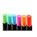 6pc Nabi Cosmetics Professional Matte Lipstick Set of 6 Neon Colors
