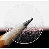 3/4" Crystal Clear, Wafer Seals/ Mailing Tabs - Permanent Adhesive (1000 Labels/ Roll, Non-Perforated)